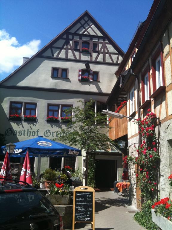 Hotel-Gasthof Goldener Greifen Ротенбург об дер Таубер Екстериор снимка