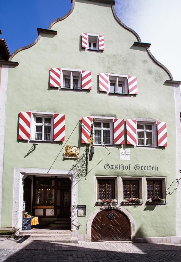 Hotel-Gasthof Goldener Greifen Ротенбург об дер Таубер Екстериор снимка