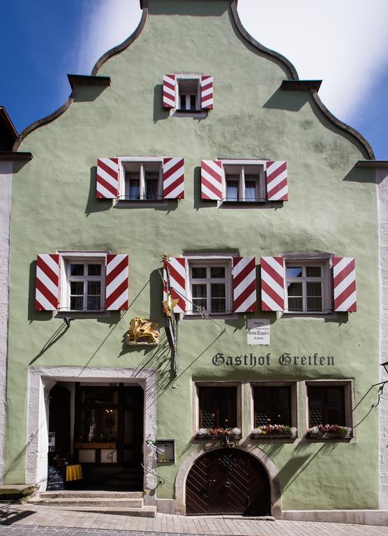 Hotel-Gasthof Goldener Greifen Ротенбург об дер Таубер Екстериор снимка