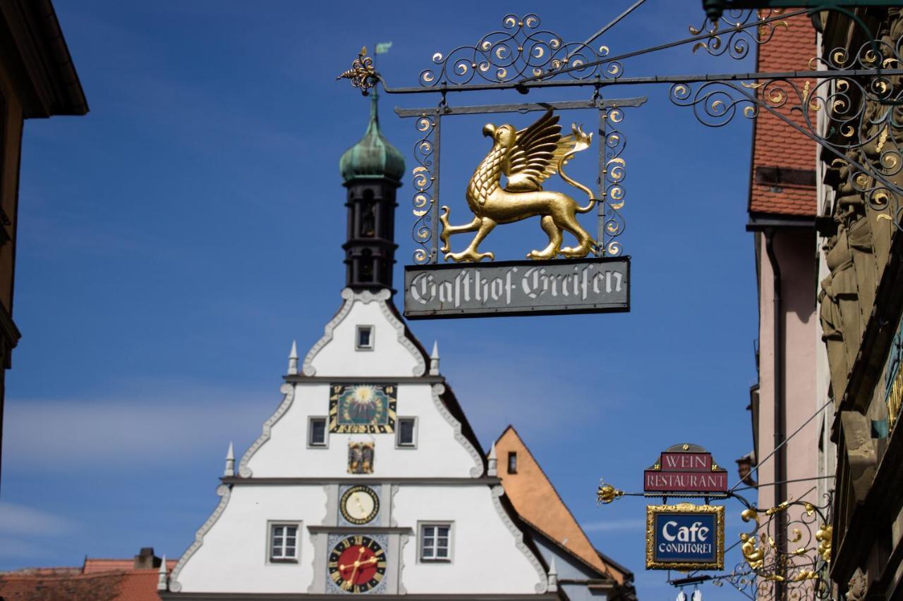 Hotel-Gasthof Goldener Greifen Ротенбург об дер Таубер Екстериор снимка